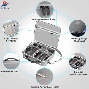 Custodia da viaggio personalizzata in EVA per drone con schiuma, custodia per controller DJI, hub di ricarica batterie, borsa a tracolla per drone Avata - Product Image 2