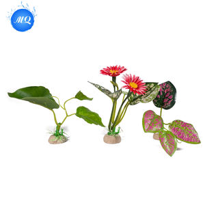 Plantes aquatiques de haute qualité décoration d'aquarium Offre Spéciale jonc de mer avec Base en plastique acrylique et approvisionnement de paysage de réservoir de poissons PC - Product Image 3