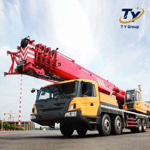Grúa Móvil Hidráulica SANY STC500T5 de 50 Toneladas, Pluma de 16m, Maquinaria Pesada para Construcción, Grúa sobre Camión - Product Image 1