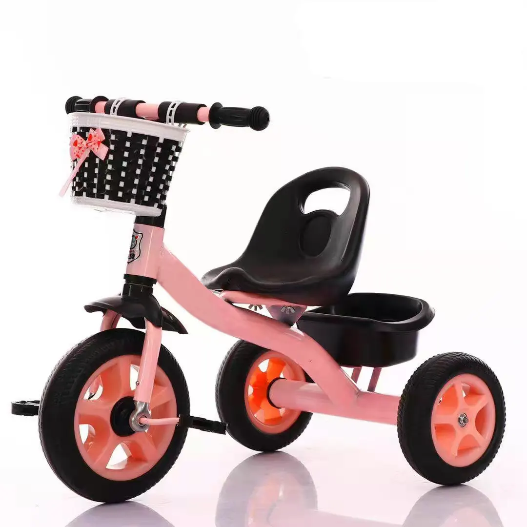 Kids 3 wheels toys metal bike toy for 3-6 years old child baby tricycle