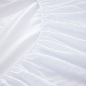 Cubierta impermeable para cama, Protector de colchón prémium hipoalergénico, sin vinilo, 100% - Product Image 4