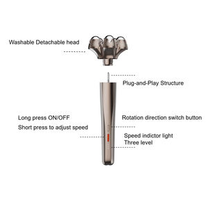 Nuovo Prodotto 2026 Massaggiatore Facciale <span class=keywords><strong>3D</strong></span> Multi-<span class=keywords><strong>Sculpt</strong></span> Rotante, Rullo per Massaggio Viso Portatile Glidelif - Product Image 2