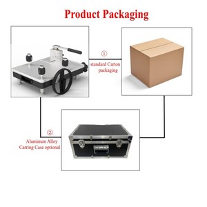 HSIN616 Calibrador Pneumático Calibração Bomba Banco Comparador De Pressão A Vácuo Calibrador Teste Instrumento 60bar OEM ODM - Product Image 4