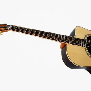 Guitare Gypsy <span class=keywords><strong>Jazz</strong></span> Aiersi Faite à la Main, Instrument à Cordes <span class=keywords><strong>Manouche</strong></span> Blues, Finition Brillante, Table en Épicéa Massif, Corps en Palissandre, Trou en D - Product Image 4