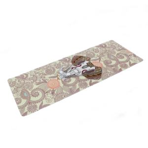 Alfombrilla de Yoga Musulmana de Goma, Ecológica, Natural, con Sublimación, Logotipo Personalizado, Antideslizante, Cómoda, de Microfibra, para Pilates, 4mm/5mm/6mm - Product Image 3