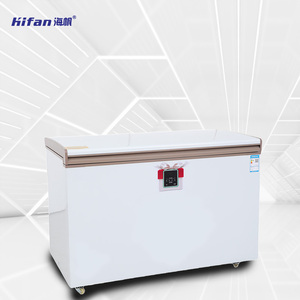 El supermercado utiliza congeladores comerciales de gran capacidad con apertura superior y equipos de refrigeración horizontal. - Product Image 5
