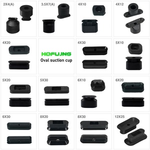 HOFUJNG F5*7 Long <b>Strip</b> <b>Rubber</b> Suction Cup Silicon Vacuum Suction Industrial Vacuum Sucker <b>Rubber</b> - Product Image 5