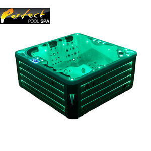 Bañera de Lujo para Resort con Vista al Océano, Bañera Independiente con Hidromasaje de Acrílico Premium, Bañera Portátil Moderna para Hotel, Bañera Exterior - Product Image 4