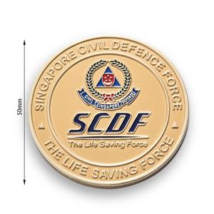 Moneda Conmemorativa Personalizada de Metal, Oro, Plata, Cobre, Esmalte, Aleación de Zinc, 3D, Fabricada a Medida - Product Image 2