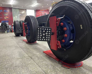 Alineador de ruedas múltiples de neumáticos de alta resistencia Uso de alineación de ruedas de camión 3D de alta precisión móvil para estación de monitoreo de mantenimiento automático - Product Image 6