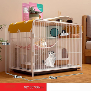 <b>Cat</b> <b>Cage</b> Three-storey <b>Cat</b> <b>Cage</b> Villa Extra Large Free Space Wholesale <b>Cat</b> House Luxury <b>Cat</b> House <b>Cat</b> Climbing Rack <b>Cat</b> Nest - Product Image 1