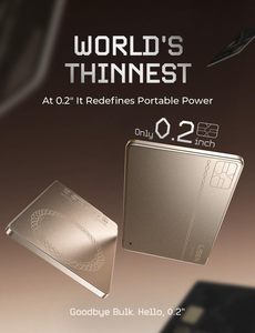 LISEN <span class=keywords><strong>Batterie</strong></span> <span class=keywords><strong>Externe</strong></span> Ultra Mince 0,2 Pouce 5000 mAh Chargeur Portable Format Carte de Crédit Charge Rapide <span class=keywords><strong>pour</strong></span> <span class=keywords><strong>iPhone</strong></span> 17 16 <span class=keywords><strong>Pro</strong></span> - Product Image 2