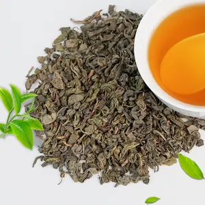 סיני רופף מפעל גלם תה אבק שריפה ירוק תה 9501 אריזה אישית