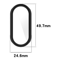 Étui de montre intelligent de mode pour Xiaomi Mi Band 8 étui de protection de montre de galvanoplastie en TPU à couverture complète