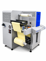 Machine de découpe numérique d'étiquettes BOST SM-350pro, contrôle PLC, écran tactile, servomoteur haute performance, 100-240V AC, automatique pour boîtes et cartons