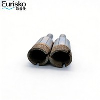 Herramientas Abrasivas: Broca de Diamante de 20 mm con Recubrimiento de Bronce para Perforación de Zirconia, Carburo de Silicio y Cerámica