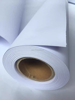 Rollo de papel de dibujo de ingeniería de diseño de impresión CAD sin recubrimiento de 80GSM para tamaños HP 297mmX50 yardas para papel de plotter y ropa