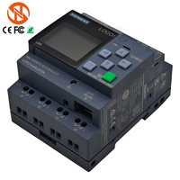 Módulo Lógico Siemens 100% Original 6ED1052-1MD08-0BA2 LOGO 12/24RCE, Controlador de Programación PLC con Pantalla y Fuente de Alimentación