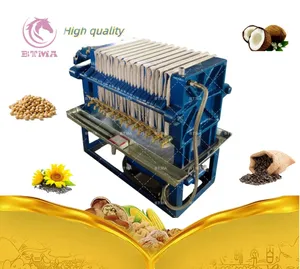 New small cooking oil filter machine plate and frame filter press manufacturers used cooking oil filter machine