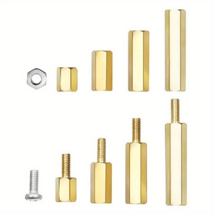OKYN251030-16 Kit de Surtido de 176 Piezas de Separadores y Tornillos de Latón M3 de Tamaños Variados para PCB y Ensamblaje Electrónico - Product Image 2