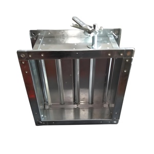 Vendite dirette in fabbrica HVAC condotto manuale smorzatore aria aria fresca fornitura serranda sistema di controllo del flusso d'aria manuale - Product Image 4