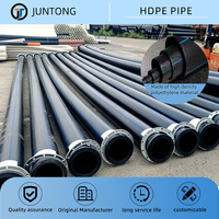 Fabricant professionnel de tuyaux de drainage en siphon multicouche en HDPE, résistant à l'abrasion et à la pression négative, tube à eau en HDPE