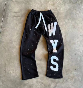 Sudadera recortada cuadrada de primera calidad para hombre, ropa de calle personalizable, Sudadera con capucha con logotipo personalizado transpirable, estampado informal, estilo de invierno - Product Image 3