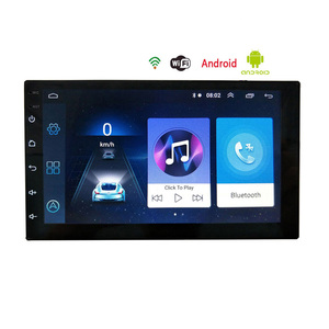 Nhà máy cung cấp DIN đôi 7 inch phổ <span class=keywords><strong>Android</strong></span> 8.1 <span class=keywords><strong>Car</strong></span> <span class=keywords><strong>DVD</strong></span> đài phát thanh stereo với <span class=keywords><strong>GPS</strong></span> Wifi Playstore - Product Image 1