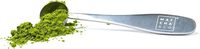 Cuillère à matcha en acier inoxydable du fabricant chinois Geling, vente directe d'usine chinoise, cuillère doseuse pour thé matcha