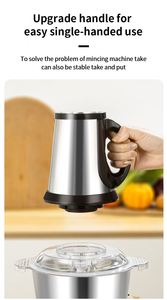 800W Crest đứng dicers hành tây máy móc cao Smoothie Mincer nhà tay thiết lập 5in1 nước sốt thực phẩm Chopper Trung Quốc - Product Image 2