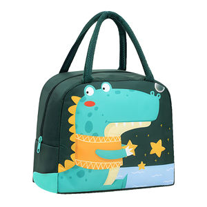 Borsa Termica per Pranzo a Forma di Alligatore in Tessuto Oxford 600D per Bambini, Mantiene il Cibo <span class=keywords><strong>Fresco</strong></span> per Uso Quotidiano - Product Image 1