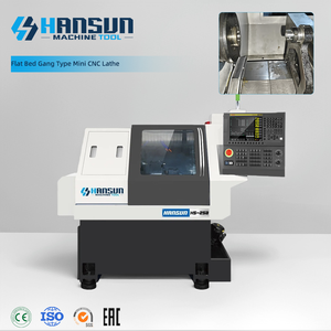 HS 25mm Spindle <b>Mini</b> Flat Bed Gang-Type High-Safety CNC Machine - Product Image 1