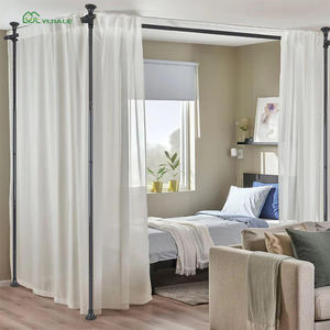 Yijiale l צורה חדר שינה פינת חדר שינה פינת חוצץ תקרה מוט מוטים לחדר שינה - Product Image 2