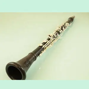 Chuyên Nghiệp Cấp Hiệu Suất Ebony 18 Phím 4 Nhẫn G Tone Bạc Mạ Clarinet