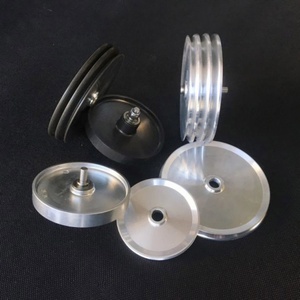 60*7 Flange Hard Anodized Optical Fiber <b>Pulley</b> - Product Image 3