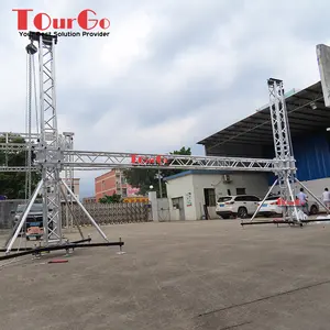 Tourgo Aluminium Doel Post Led Verlichting Lijn Array Truss Voor Opknoping Speaker