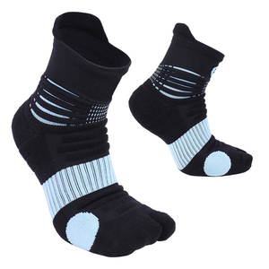 Calcetines Tabi personalizados rendimiento atlético tobillo deporte dos dedos del pie calcetines de compresión correr 2 calcetines del dedo del pie - Product Image 2