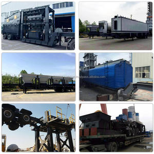 Pequeña planta de asfalto 60TPH Planta móvil de mezcla por lotes de asfalto - Product Image 6