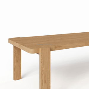 Juego de Muebles de Jardín FERLY, Diseño Nuevo y <span class=keywords><strong>Popular</strong></span>, Mesa y Sillas de Comedor de Madera de Lujo para Exteriores - Product Image 5