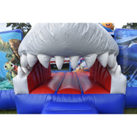 Finding Nemo Bouncer, Gorila inflable, Ocean Themed Kids Casa de rebote inflable para juegos al aire libre y fiestas