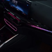 Kit d'éclairage d'ambiance LED pour voiture RGB 64 couleurs, éclairage d'ambiance pour tableau de bord AC 22 en 1 pour BMW Série 3 G20 2023-2025 Symphony