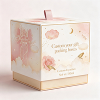 Boîte rigide en papier écologique personnalisée avec fermeture à ruban |   Emballage cadeau cosmétique de luxe réutilisable pour la beauté et les soins de la peau