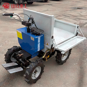 Livraison gratuite, <span class=keywords><strong>brouette</strong></span> électrique, benne basculante, capacité de charge de 400 kg, mini camion <span class=keywords><strong>à</strong></span> benne basculante pour le transport de matériaux agricoles, l'aménagement paysager, la construction - Product Image 6