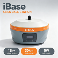 Récepteur GNSS RTK portable CHCNAV IBase de haute précision, équipement de collecte de données pour l'arpentage agricole