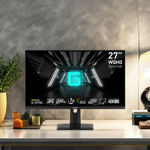 Nouvel écran capacitif sans bordure de <span class=keywords><strong>24</strong></span> <span class=keywords><strong>pouces</strong></span>, moniteur de jeu LCD IPS 1080p, <span class=keywords><strong>75</strong></span>/165 <span class=keywords><strong>Hz</strong></span>, temps de réponse de 3 ms, noir pour <span class=keywords><strong>PC</strong></span> de bureau, métal DC - Product Image 6