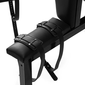 BANSEY Banc à genoux à double niveau avec écarteur de jambes Saddle Bridge, Chaise de bondage, Banco de sumision, Kniebank, Chaise d'amour - Product Image 6