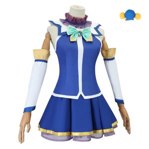 Megumi kostum Cosplay Kono Subarashii Sekai Ni Shukufuku Wo Captain Wig pakaian penyihir topi penyihir gaun jubah rambut sarung tangan perban - Product Image 2