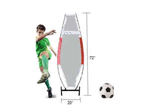 Prix de gros pour les accessoires d'entraînement pliables de défense de football portable de qualité supérieure - Product Image 2