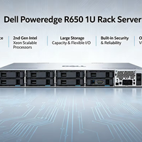 Server Rack 1U PowerEdge R650 Usato e Ricondizionato Disponibile con Consegna Rapida, Server Aziendale