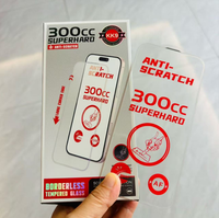 Nouveauté, verre trempé KK9 300CC HD 9H anti-rayures, protection d'écran sur mesure pour téléphone portable pour 15/16/17/18 Pro Max